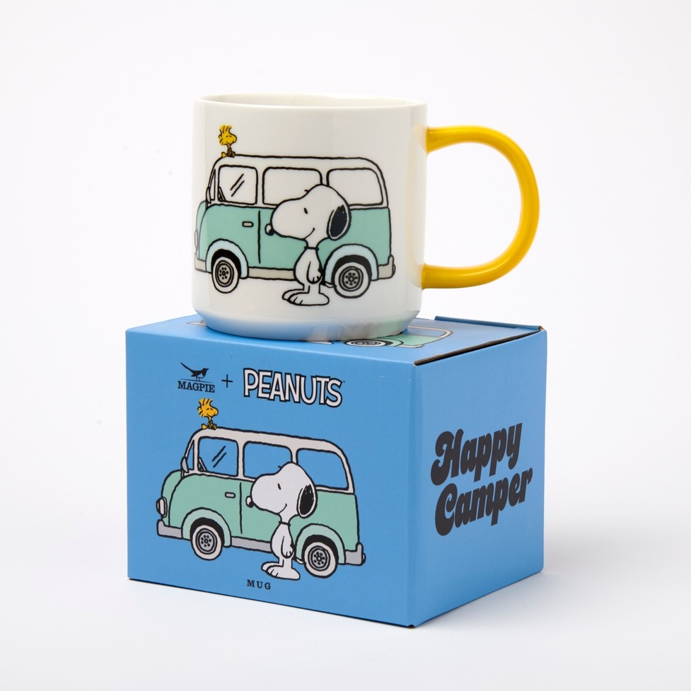 Peanuts x Magpie - Happy Camper Mug - Magpie image 1