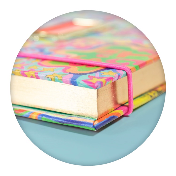 Arthouse Unlimited Full of Joy Hardback Journal - Portico Designs image 2