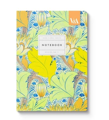 Yellow Floral A5 Paperback Notebook - Ohh Deer image 1