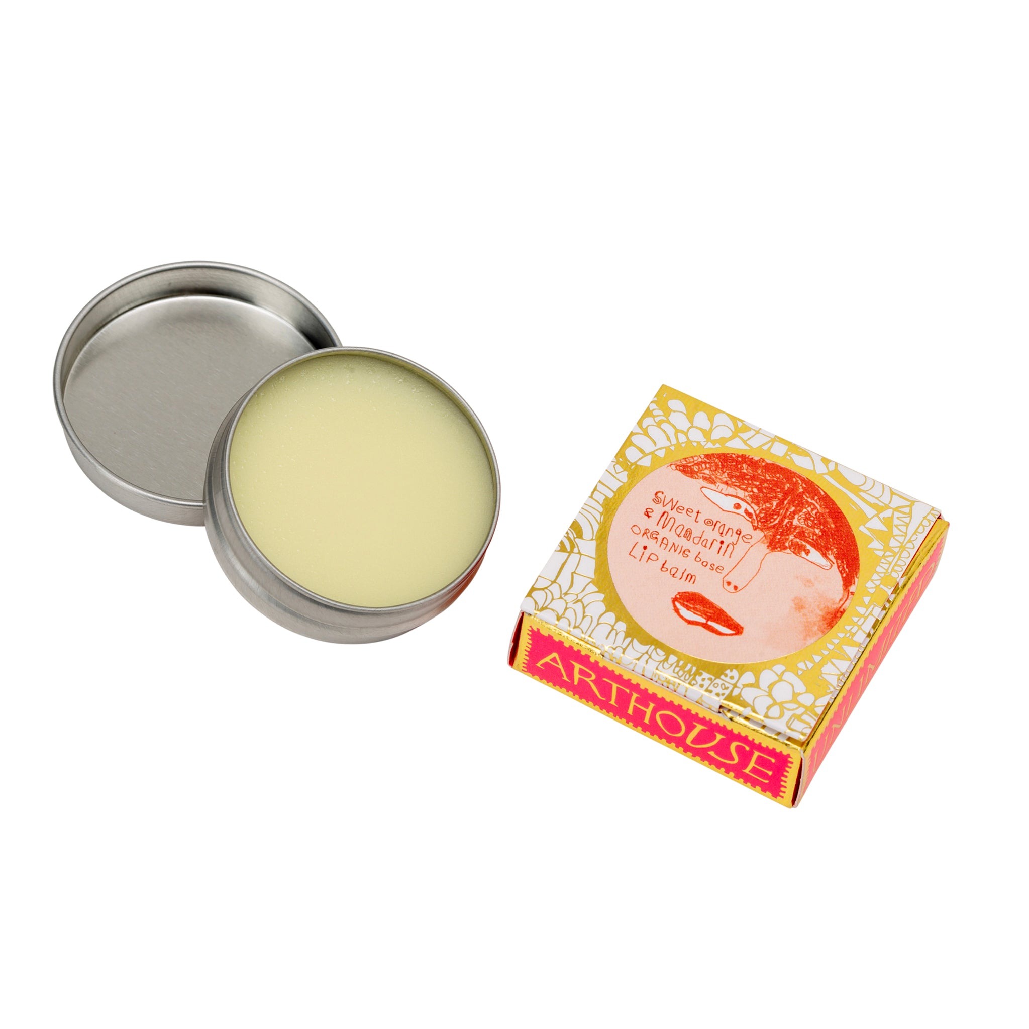Sweet Orange & Mandarin Lip Balm - Arthouse Meath image 1