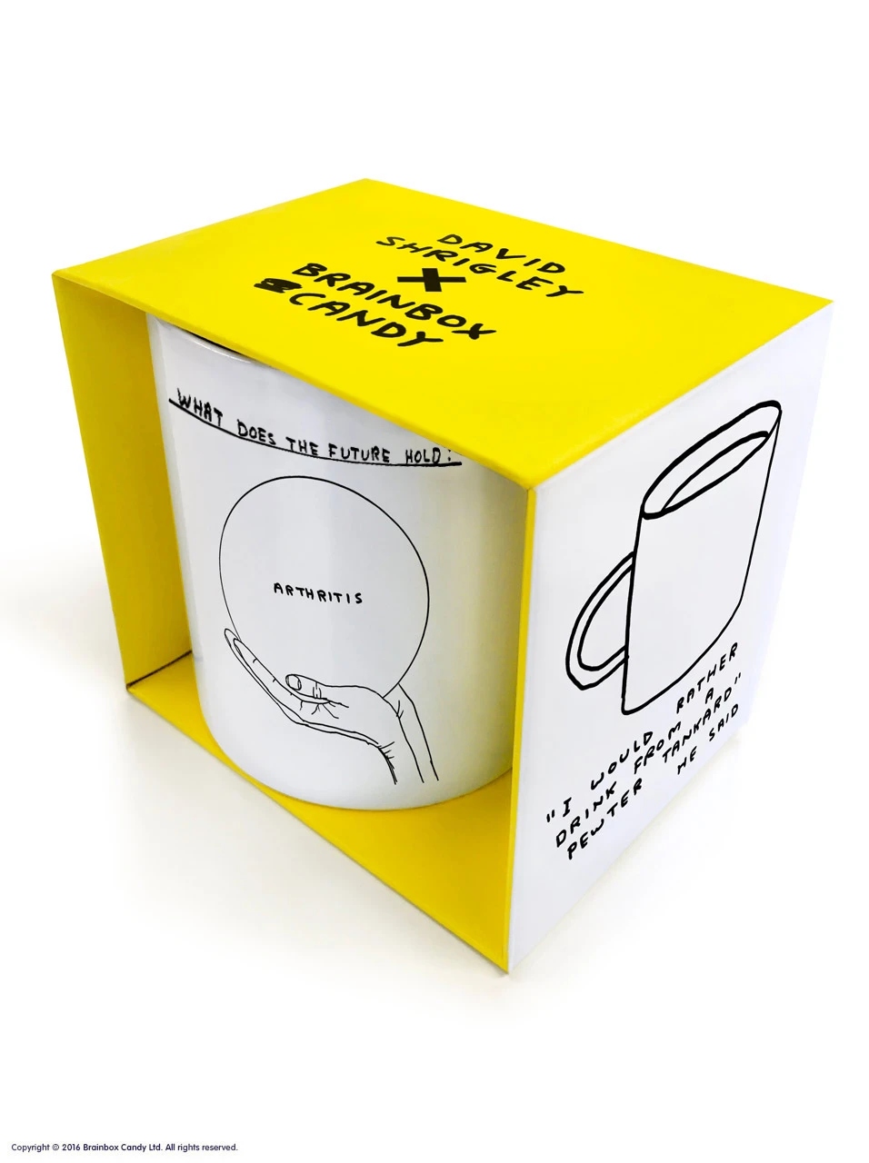 What Does The Future Hold? Mug - Brainbox Candy image 2