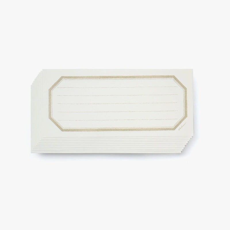 Kakimori Single Note Set - Lined - Sepia - Notable Designs image 1