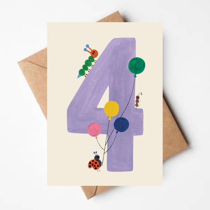 Purple 4 Card - Daria Solak image 1