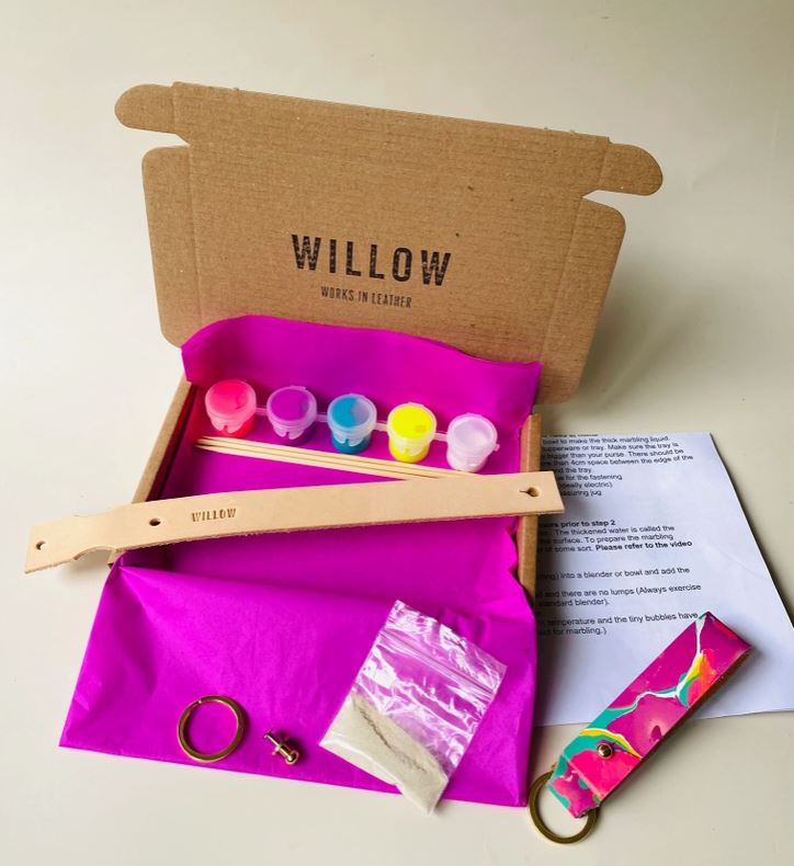 DIY Marble Keyring Kit - Willow image 1