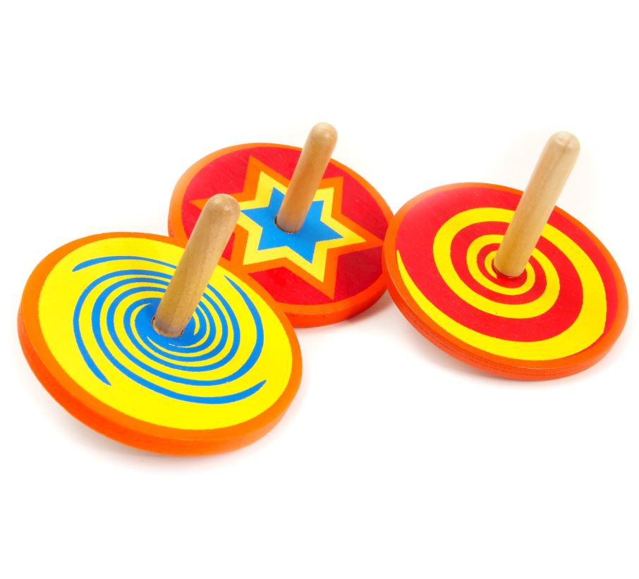 Assorted Spinning Tops - House of Marbles image 2
