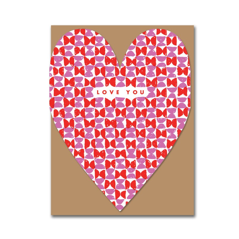 Love You Pattern Heart - 1973 image 1