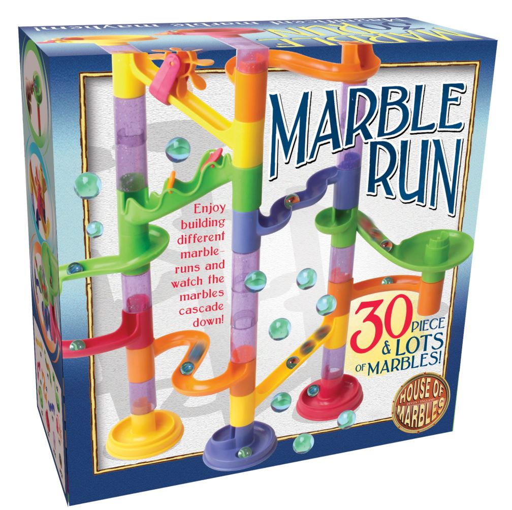 30 Piece Marble Run - House of Marbles image 1