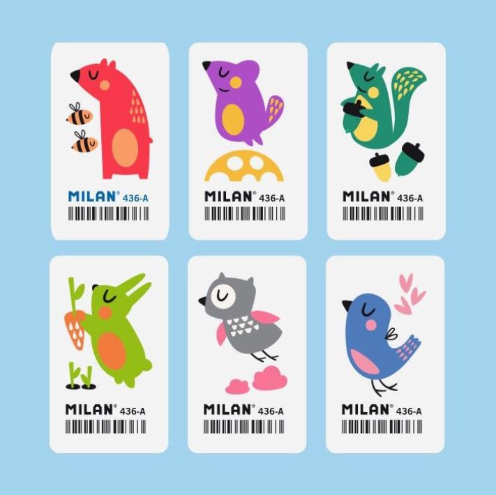 Milan Animal Rubber / Eraser - Notable Designs image 1