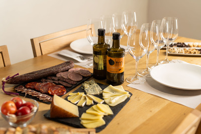 Country breakfast with wine tasting 