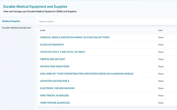 Integrated Medication List