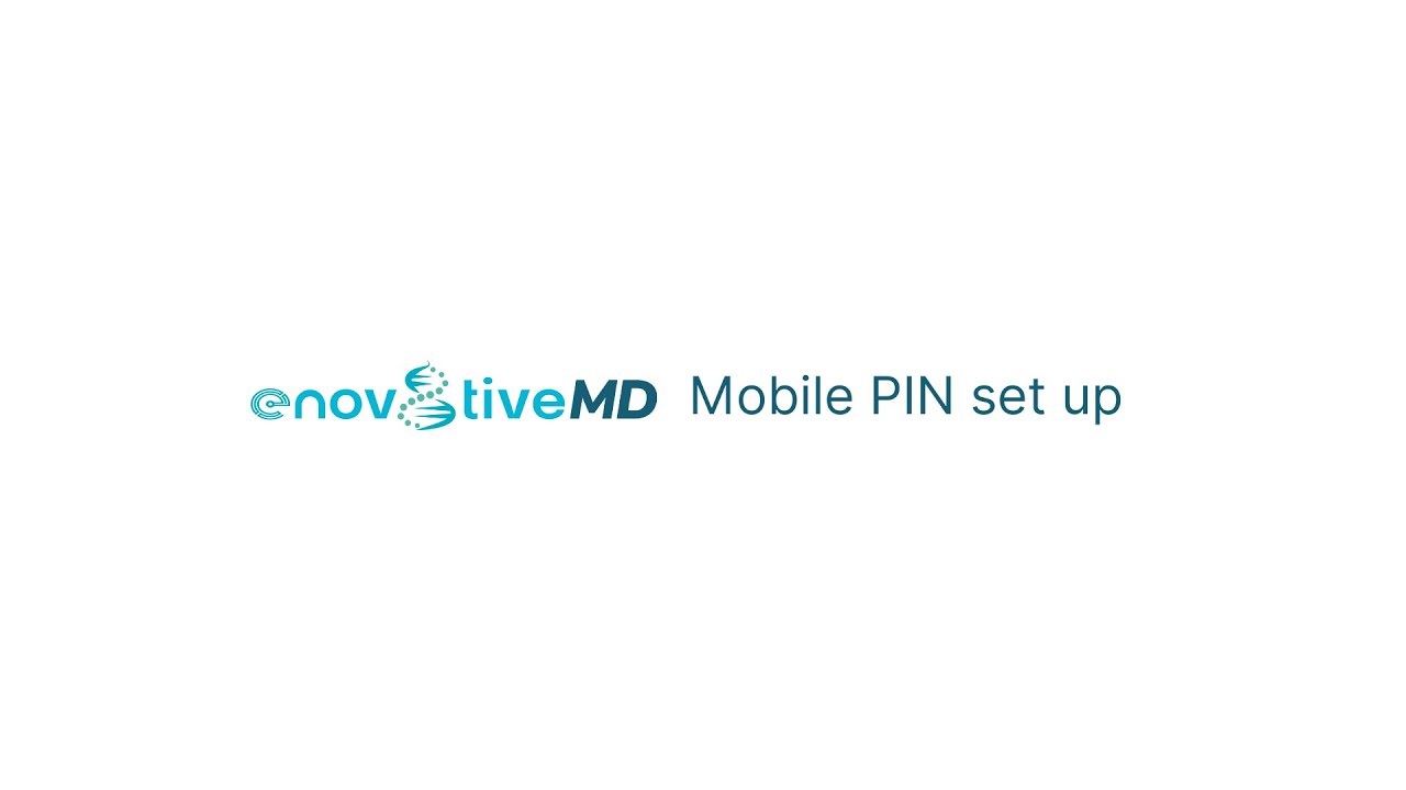 Mobile PIN Set Up