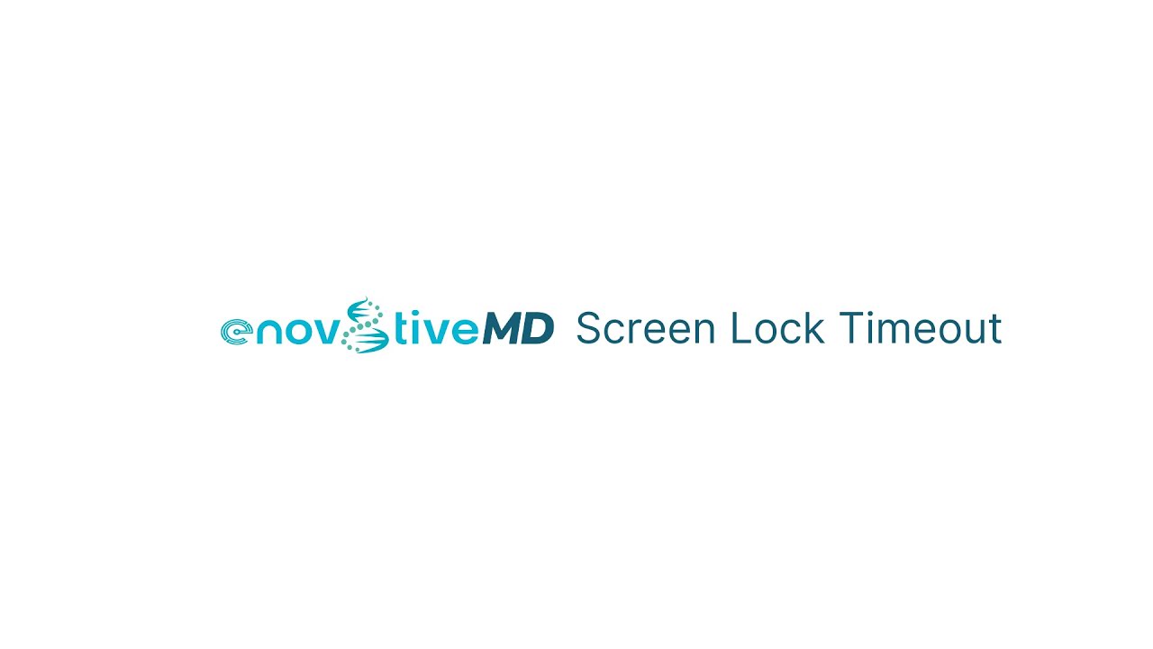 Screen Lock Timeout