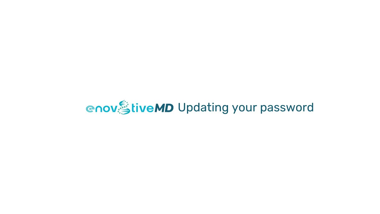 Updating Your Password