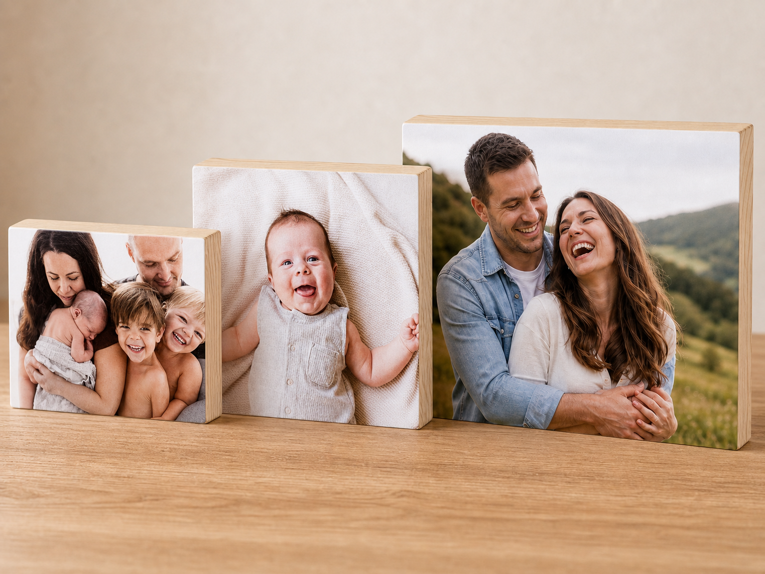 Pine rechthoeken in drie maten — Memory Block