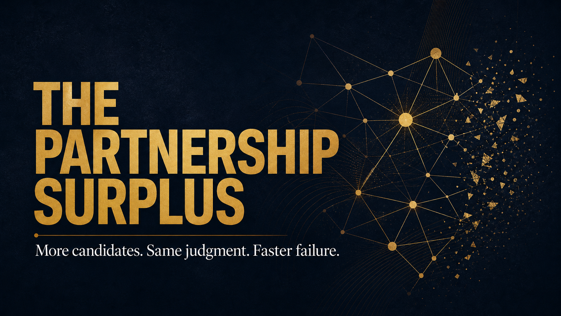The Partnership Surplus