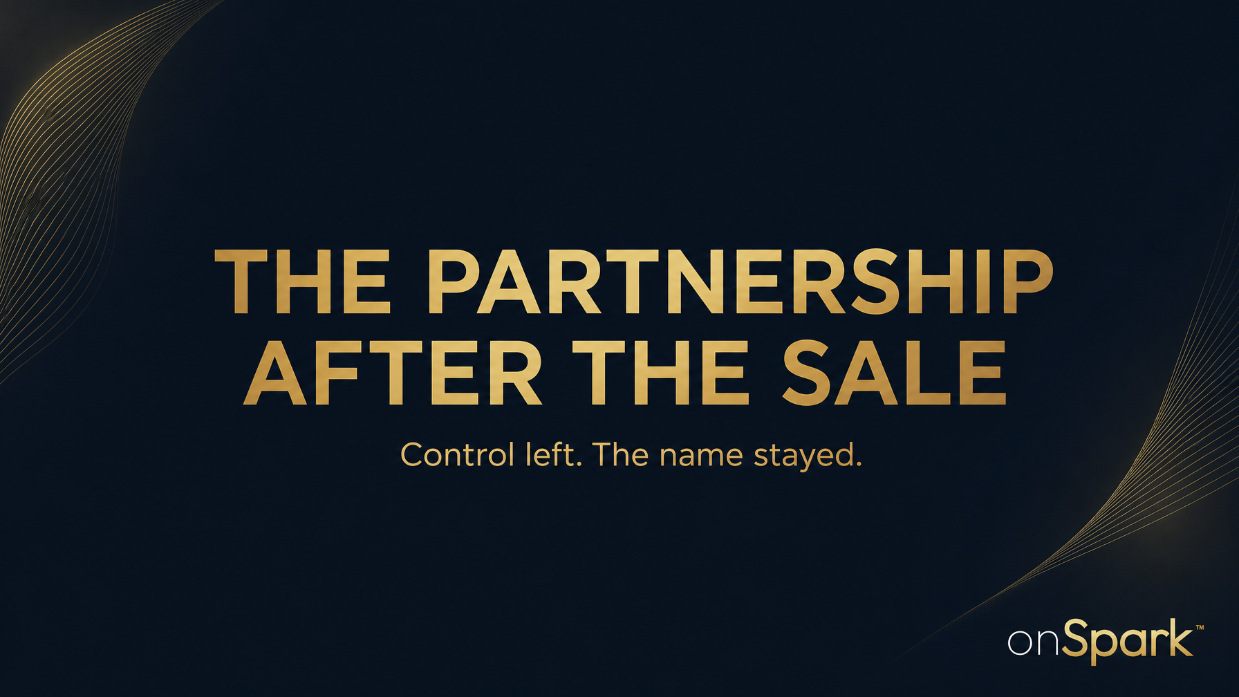 The Partnership After Control Left
