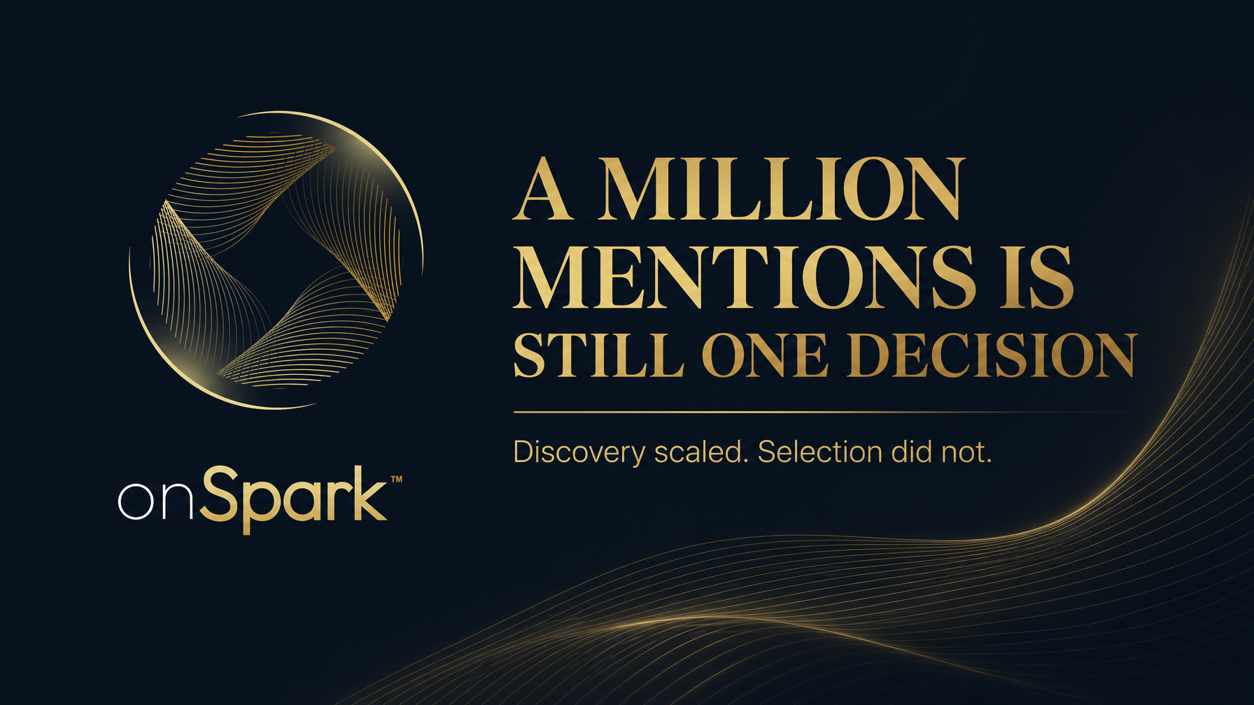 The Agent That Found a Million Mentions and Still Couldn't Choose