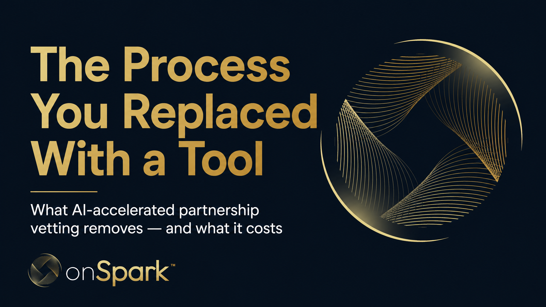 The Process You Replaced With a Tool