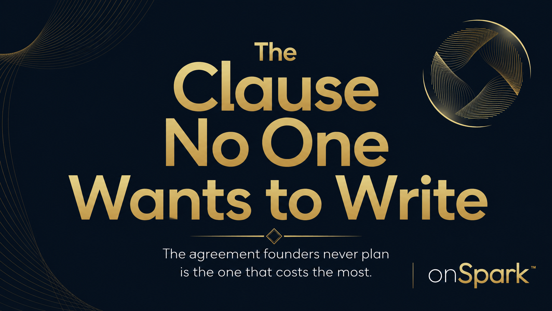 The Clause No One Wants to Write