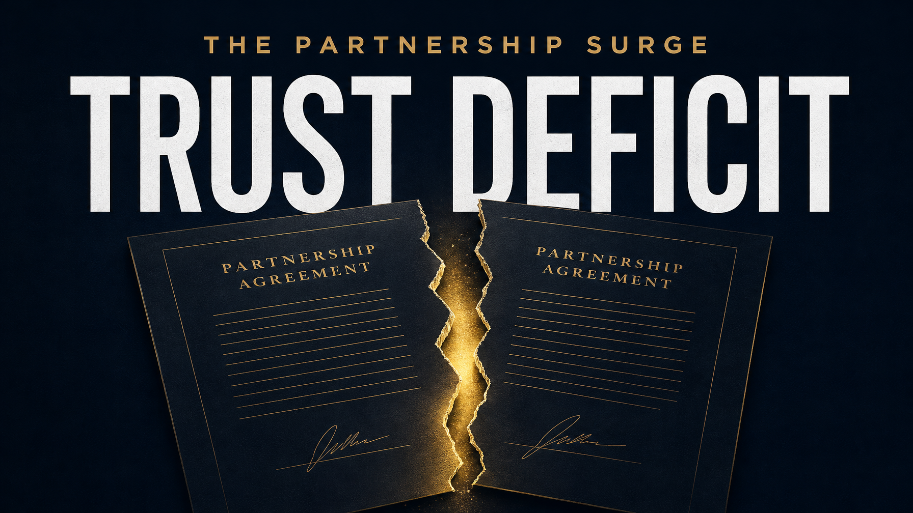 The Partnership Surge Is Creating a Trust Deficit