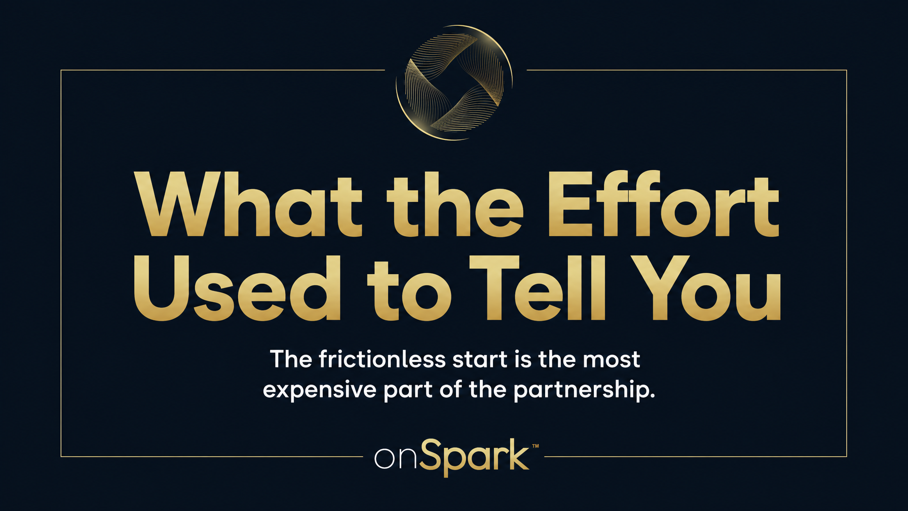 What the Effort Used to Tell You