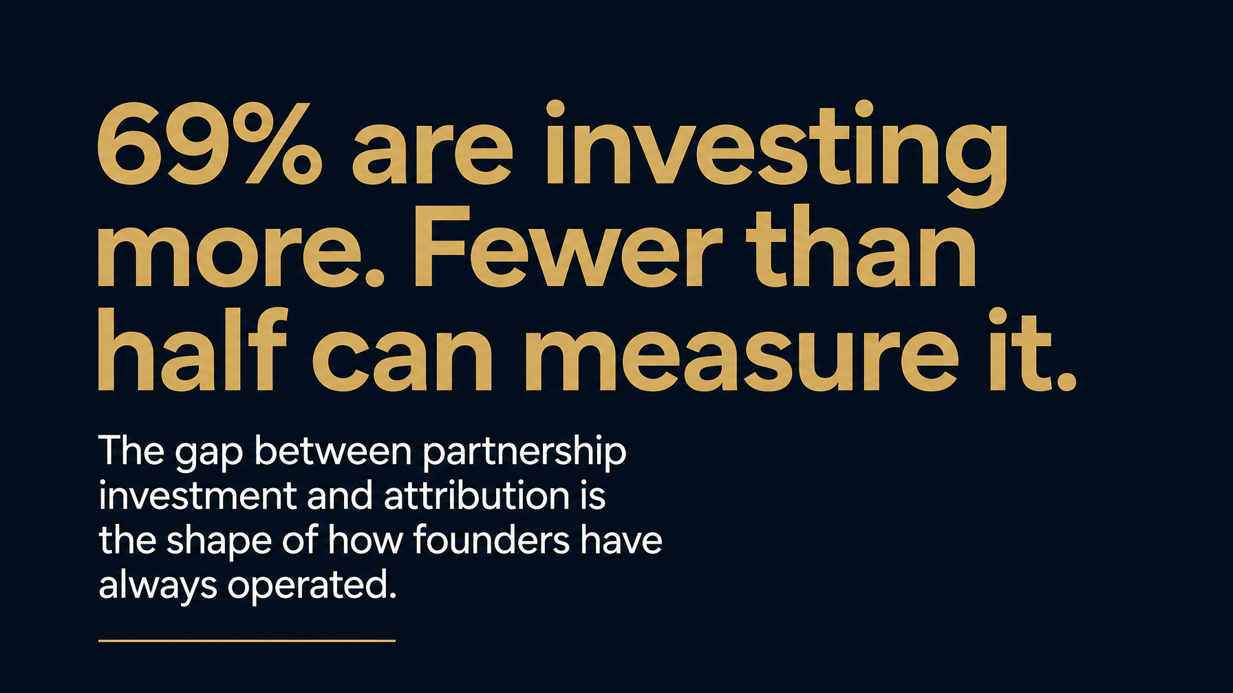 The Year Everyone Invested More in Partnerships and Still Could Not Measure Them