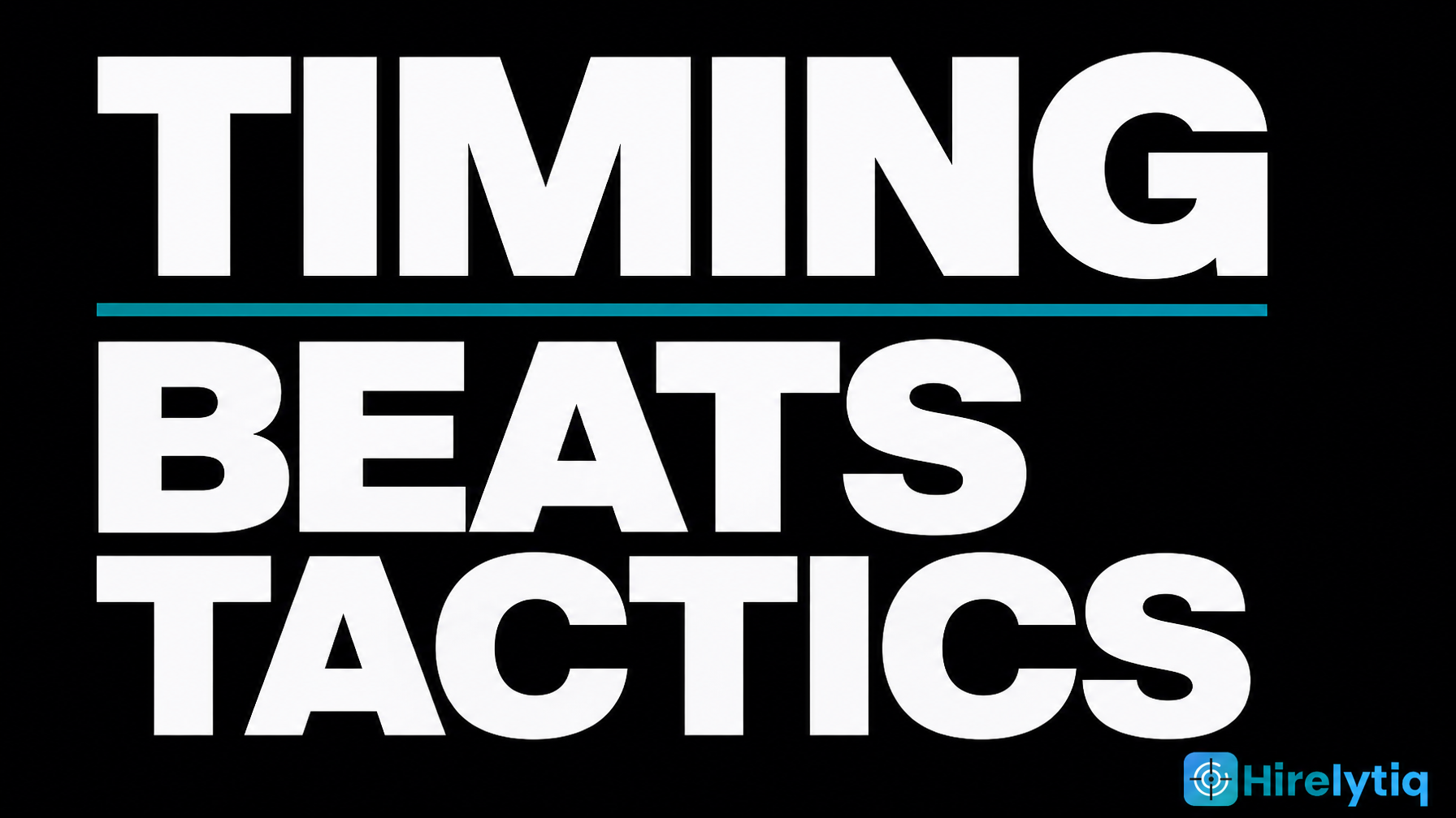 Recruitment Business Development for Niche Agencies: Why Timing Beats Tactics