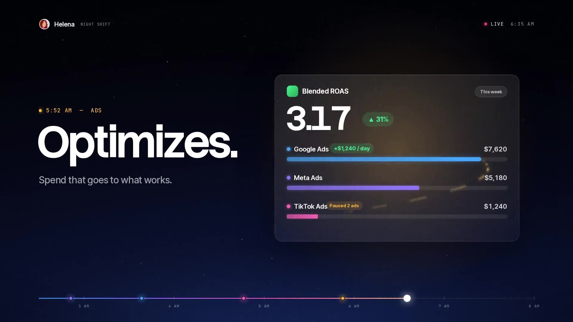 A frame from the film made from enrichlabs.ai
