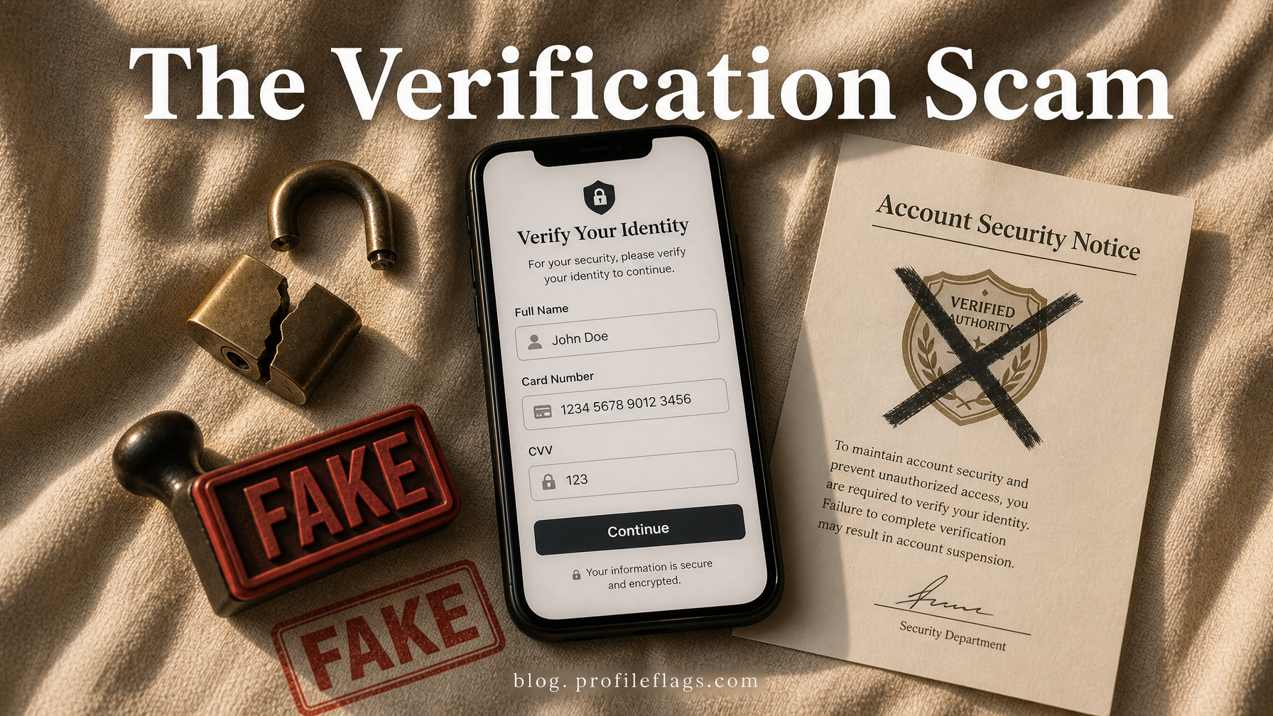 Dating App Verification Scams: The Fake Safety Link That Steals From You