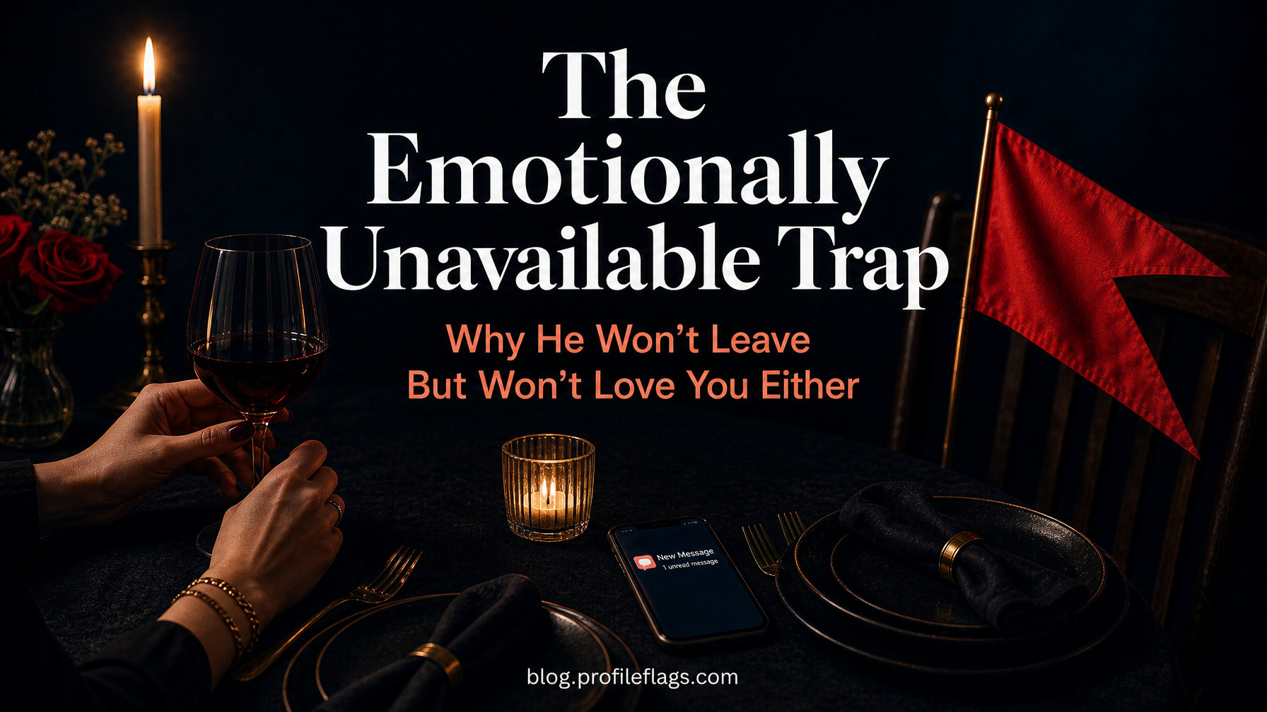 The Emotionally Unavailable Trap: Why He Won't Leave But Won't Love You Either