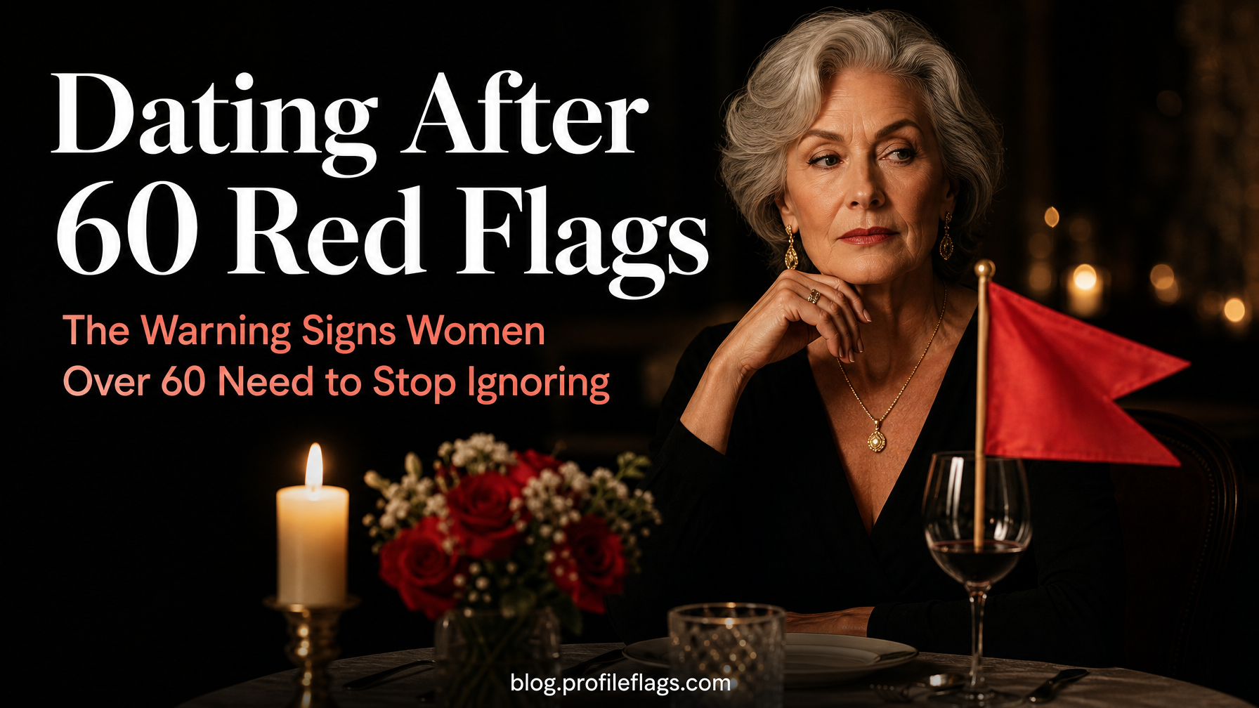 Dating After 60 Red Flags: The Warning Signs Women Over 60 Need to Stop Ignoring