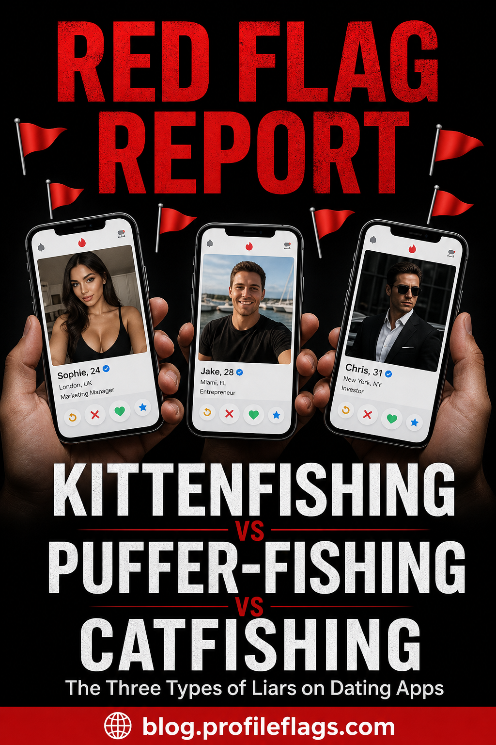 Kittenfishing vs Puffer-Fishing vs Catfishing: The Three Types of Liars on Dating Apps