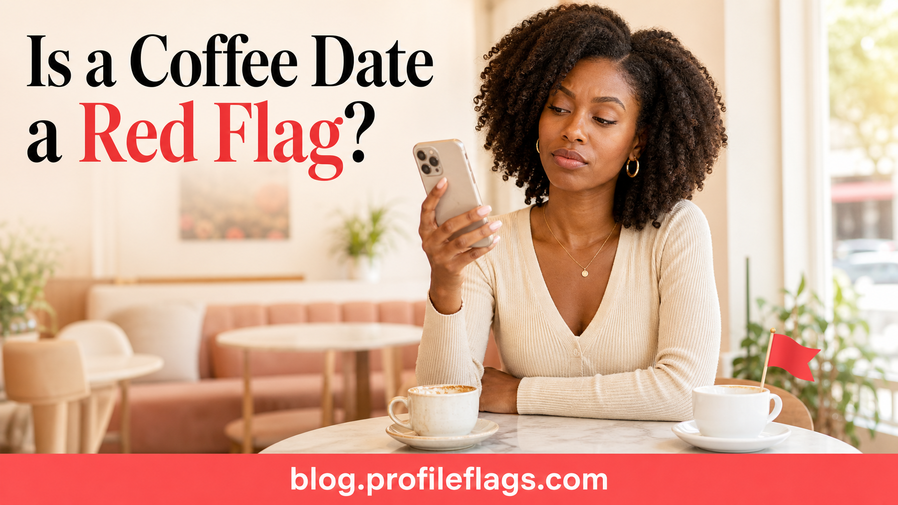 Is a Coffee Date a Red Flag? Here's What It's Actually Telling You