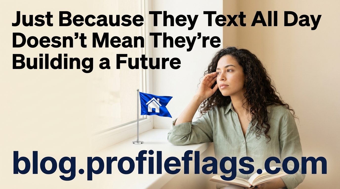Just Because They Text All Day Doesn't Mean They're Building a Future