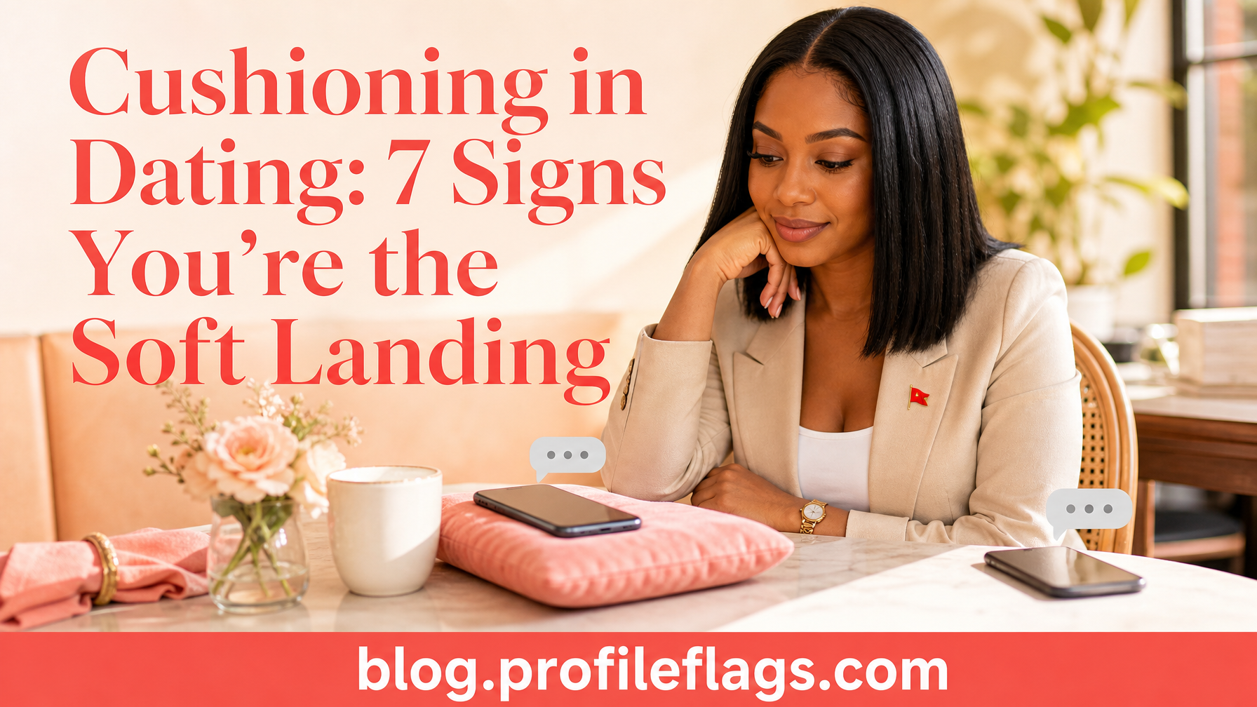 Cushioning in Dating: 7 Signs You're the Soft Landing