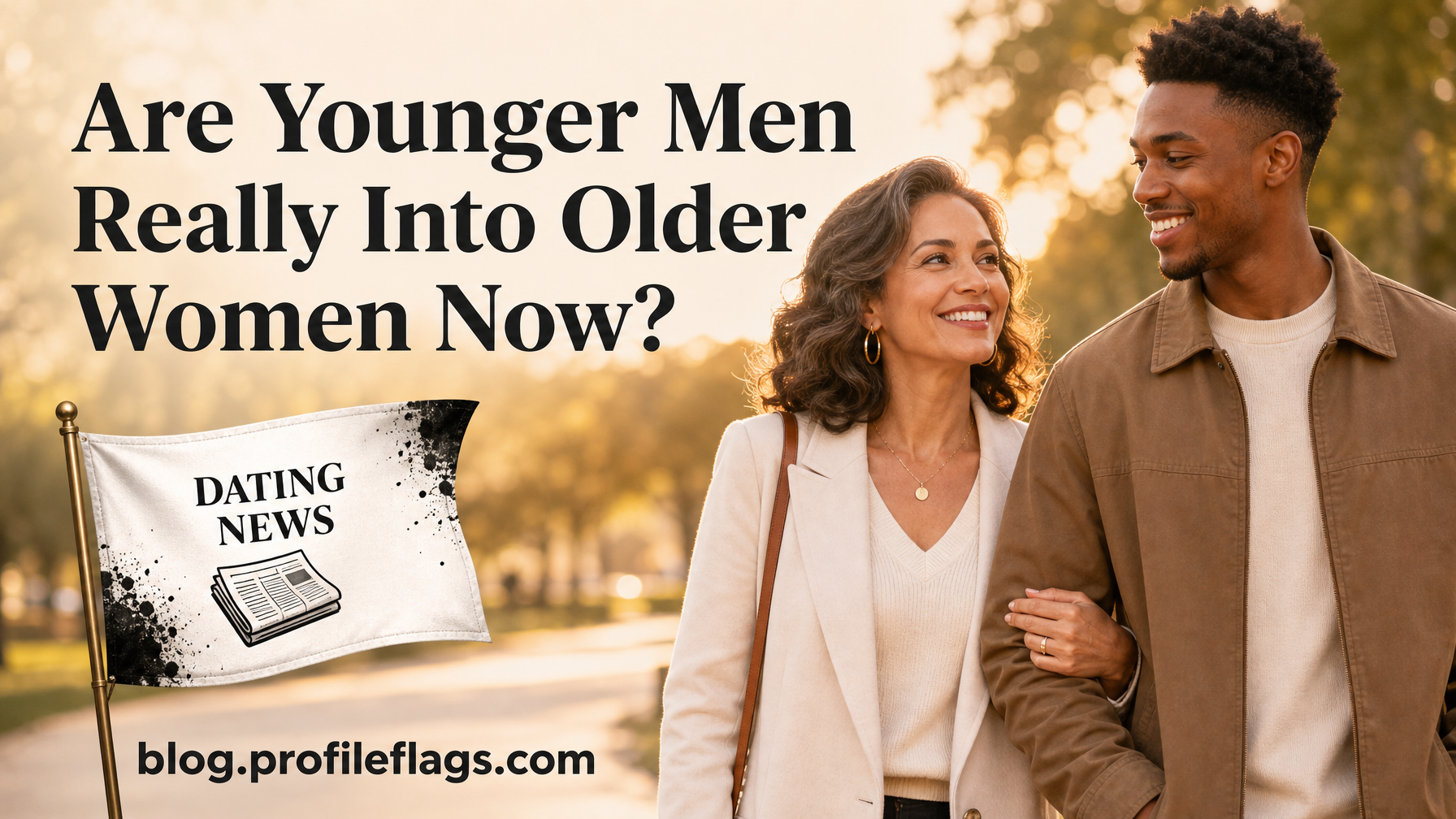 Are Younger Men Really Into Older Women Now?
