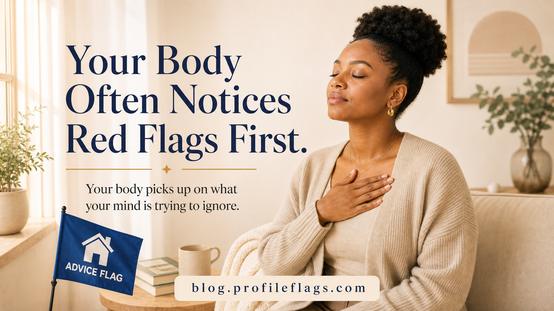 Your Body Often Notices Red Flags First
