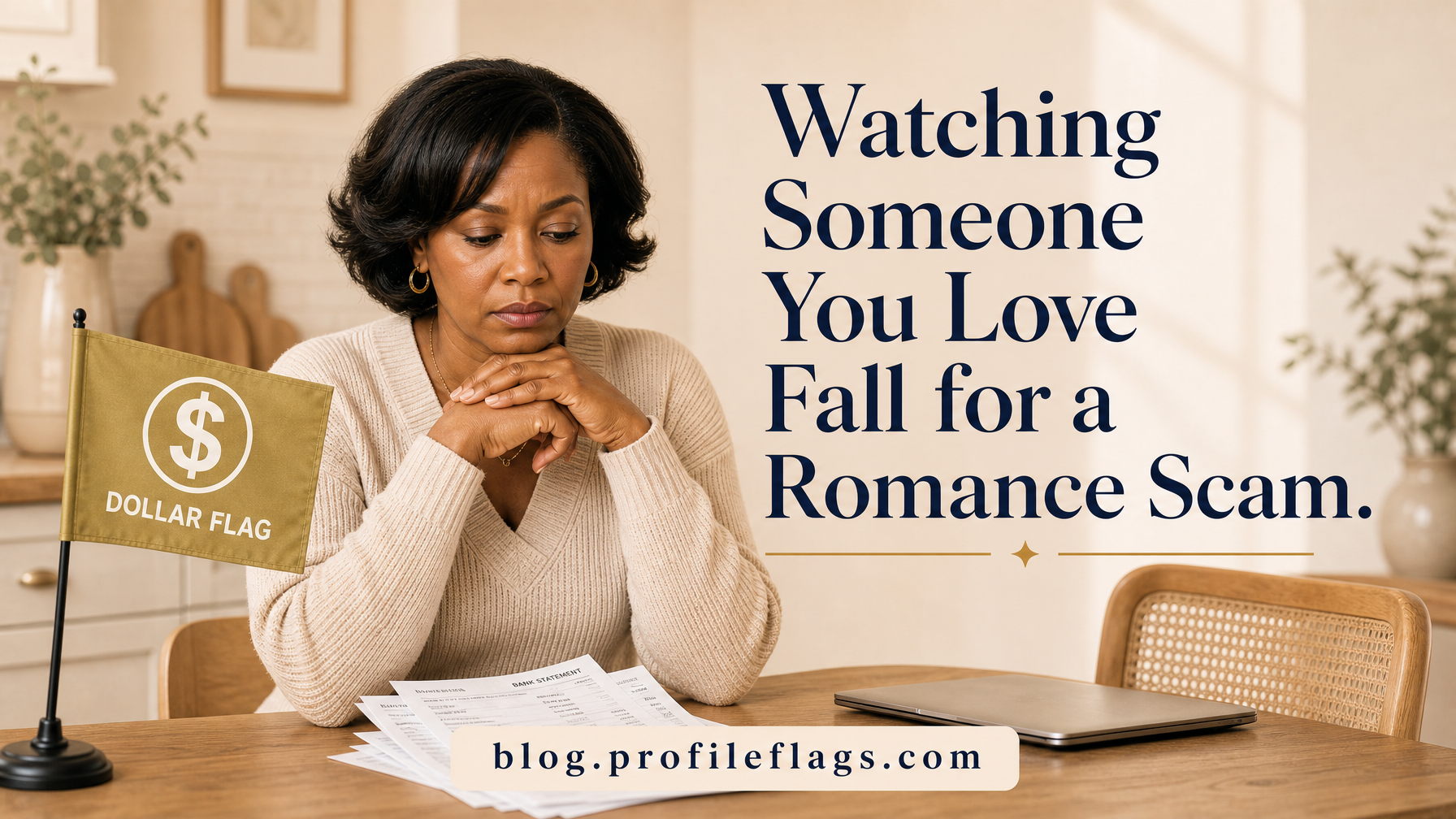 Watching Someone You Love Fall for a Romance Scam