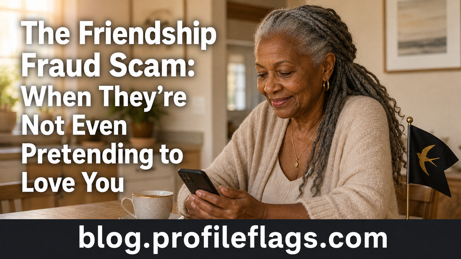 The Friendship Fraud Scam: When They're Not Even Pretending to Love You