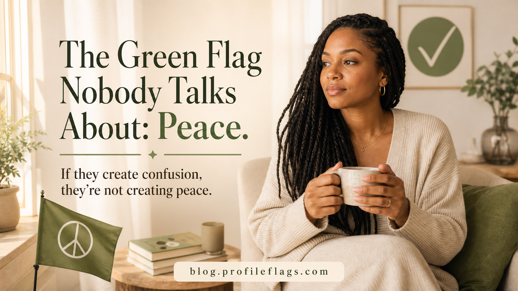 The Green Flag Nobody Talks About: Peace