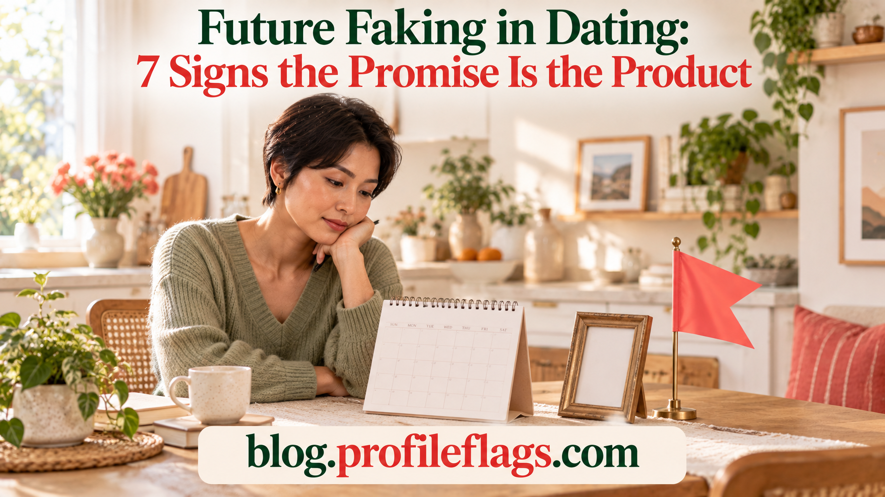 Future Faking in Dating: 7 Signs the Promise Is the Product