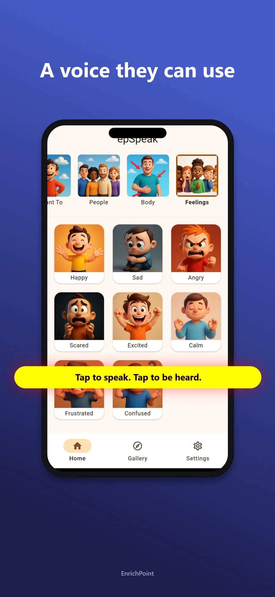 epSpeak — a voice they can use
