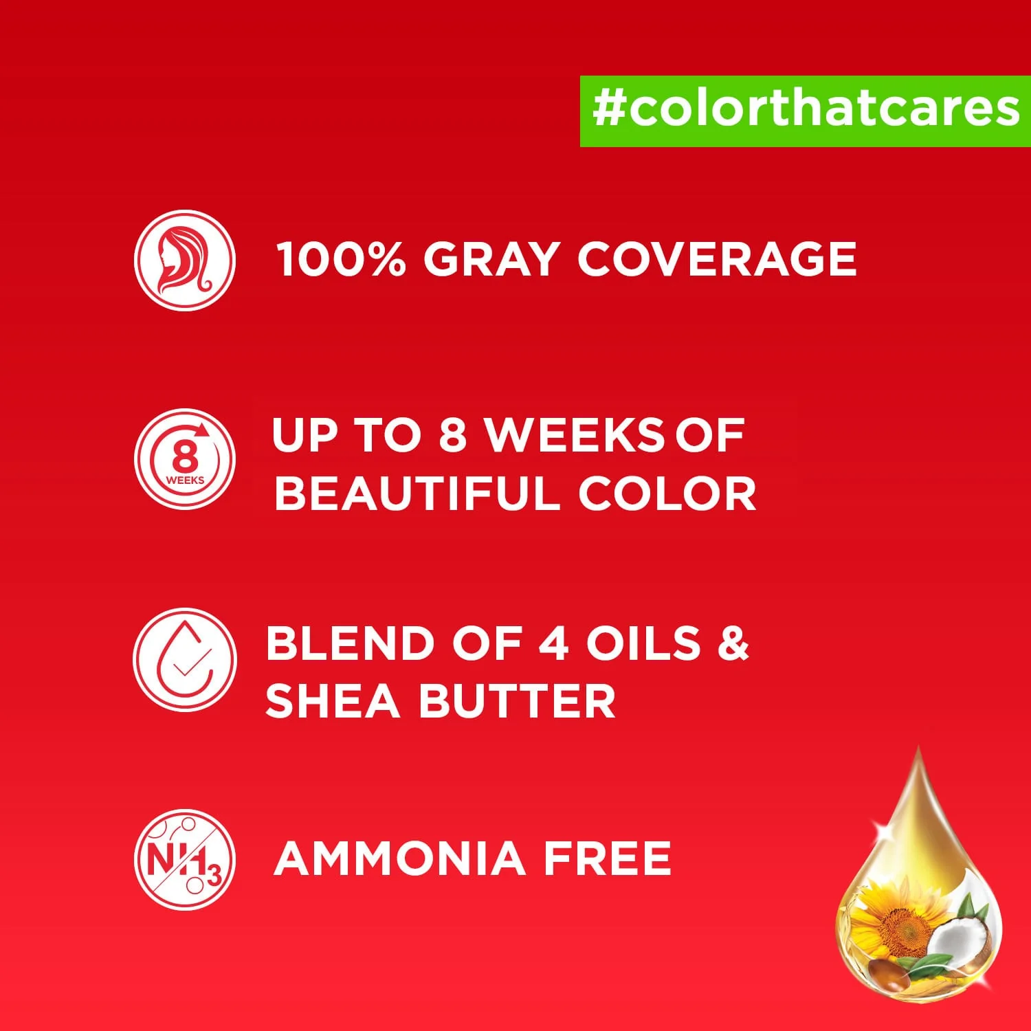 Revlon Color N Care® Hair Color Sachet - Sale (Pack of 4)