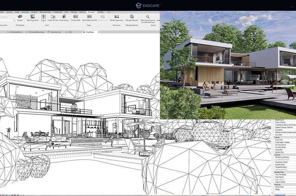 Enscape Revit: Khám Phá Bí Quyết Tạo Ảnh 3D Sống Động