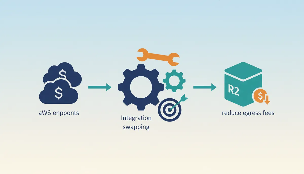 Conceptual illustration for Strategic Application of S3-Compatible Providers in Modern Cloud Stacks