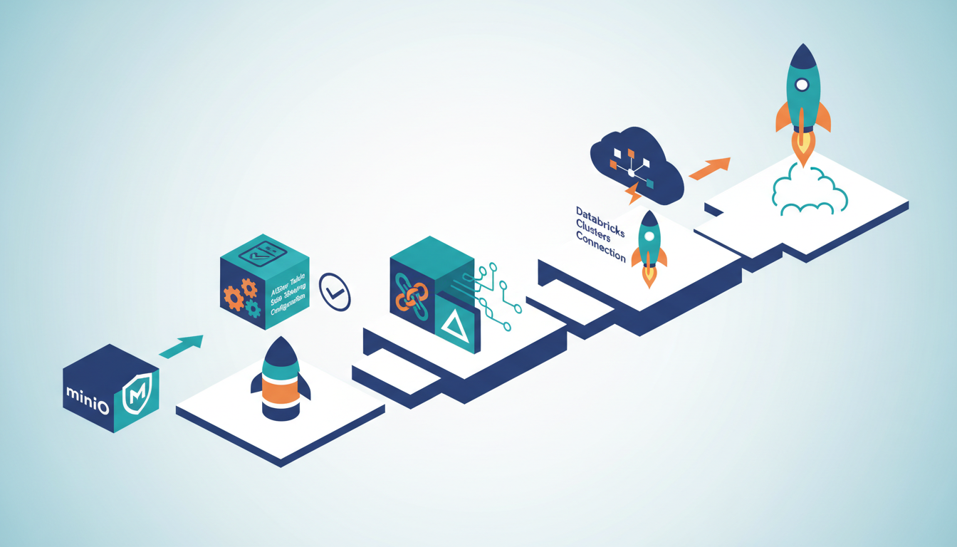 Conceptual illustration for Step-by-Step Implementation Guide for Connecting Databricks 
