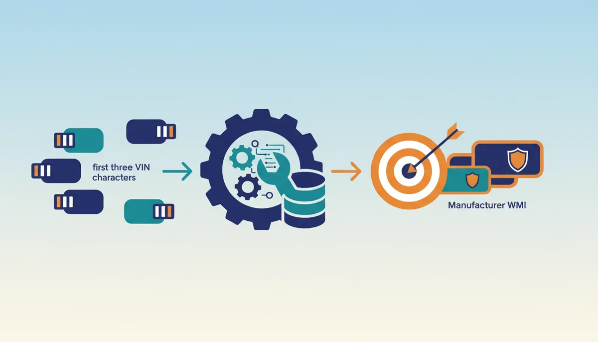 Conceptual illustration for Strategic Access to Manufacturer and Parts Databases