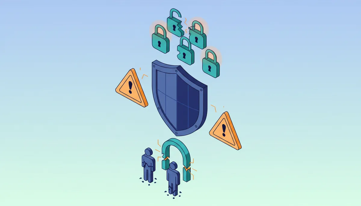 Conceptual illustration for Operational Risks and Licensing Constraints in Backup Architectures