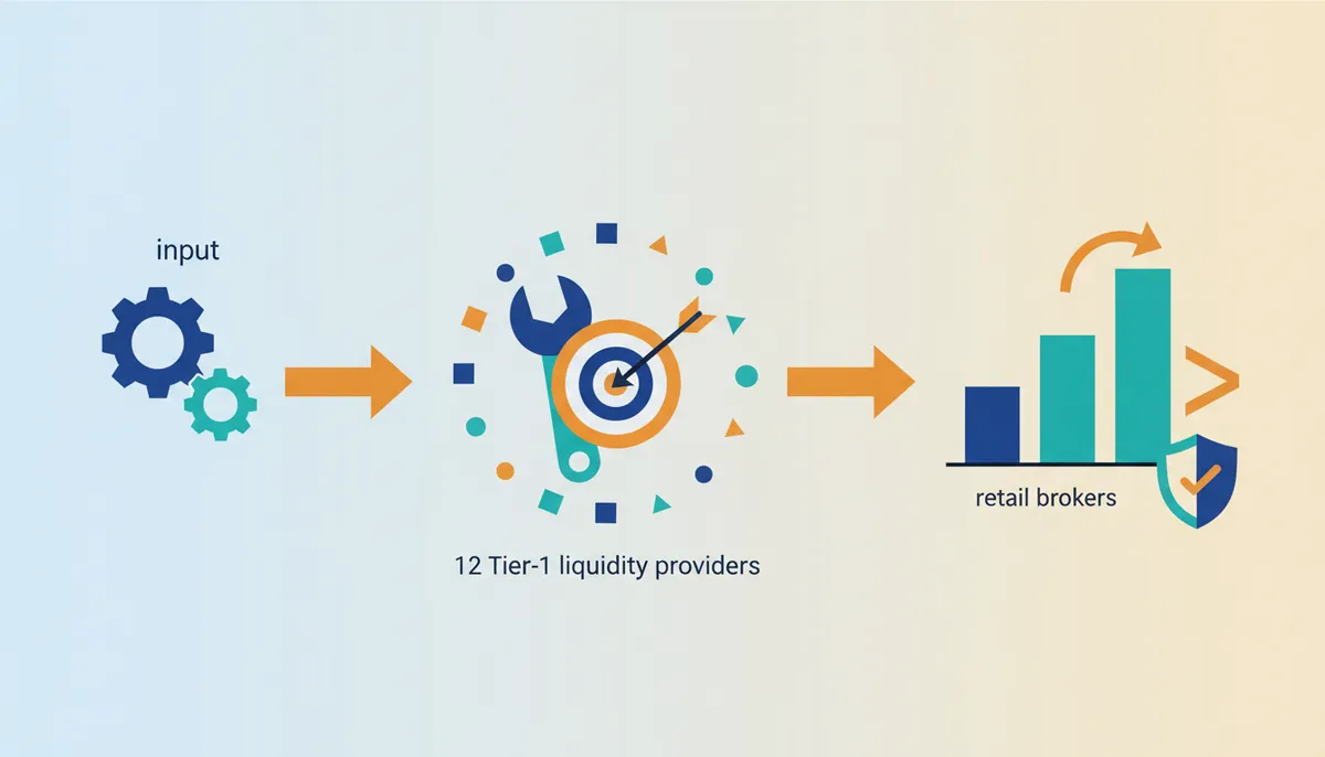 Conceptual illustration for Strategic Advantages of Institutional Liquidity Access for Professional Traders
