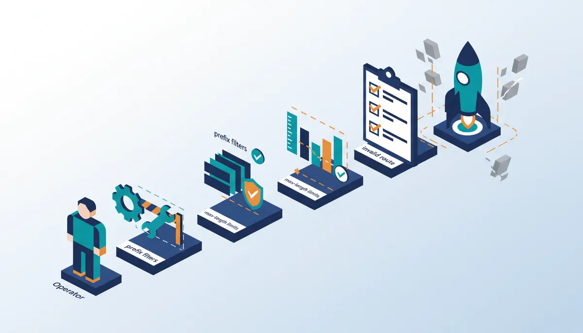 Conceptual illustration for Implementing Defense Strategies with Filtering and Onboarding